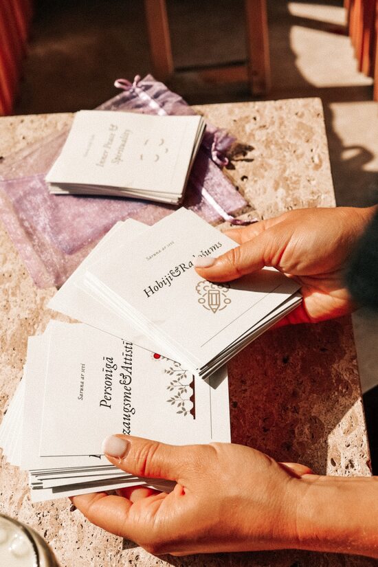 Metaforiskās kārtis "Saruna ar Sevi"